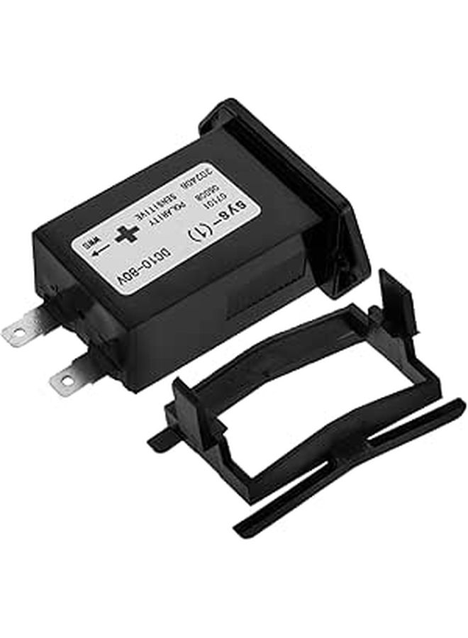 80V Mechanical Hour Meter Gauge Vehicle Timer Tool Wide Voltage Stable Construction - Image 1