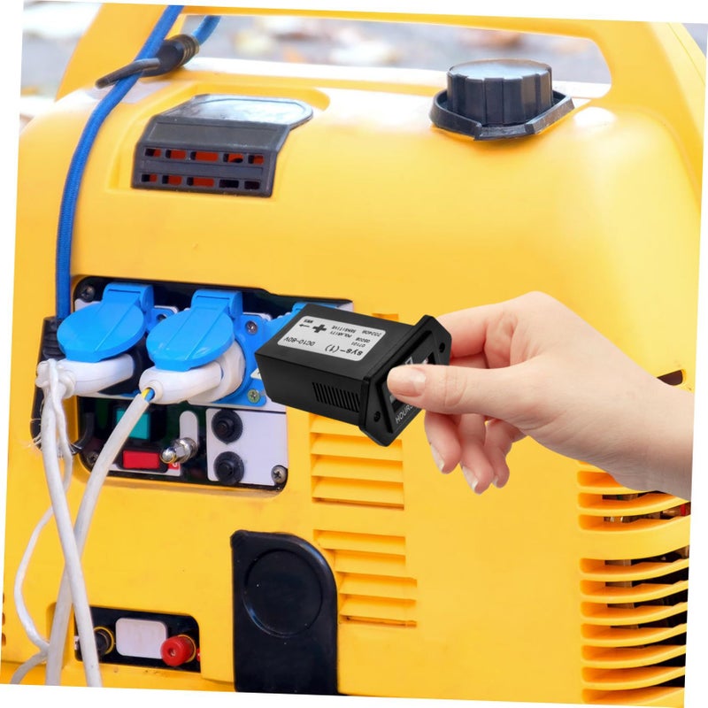 80V Mechanical Hour Meter Gauge Vehicle Timer Tool Wide Voltage Stable Construction - Image 5