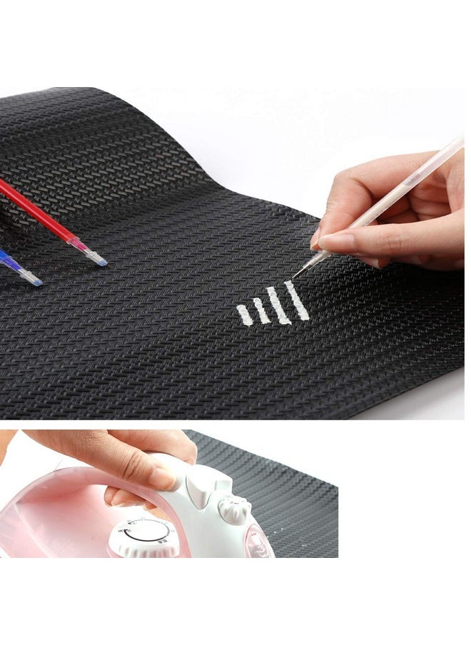 iHMeiju - Heat Erasable Fabric White Marking Pens With 20 Refills For Tailors Sewing And Quilting Dressmaking, White Heat Erase Pens Of Fabrics. - Image 1