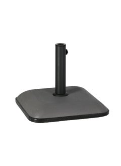 Premium Concrete Square Umbrella Base Black and Grey 25 kg SQ-D1-25