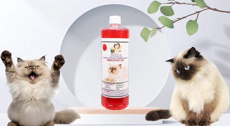 Swacch Shampoo Specially Formulated for Himalayan Cat (1 Litre) Jasmine - Image 1