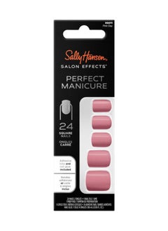 Sally Hansen تأثيرات الصالون مانيكير مثالي - الطين الوردي  - Image 1
