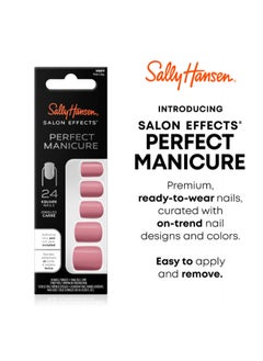Sally Hansen تأثيرات الصالون مانيكير مثالي - الطين الوردي  - Image 5