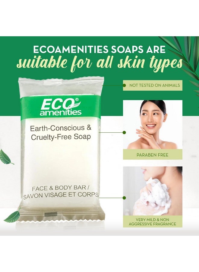 ECO Amenities Bar Soap Bulk - 200 Pack, 0.5 Oz Travel Size Soap Bars - Individually Wrapped Hotel Soap - Great For Vacation Rental And Airbnb Toiletries Or Hygiene Kits Supplies - Image 3