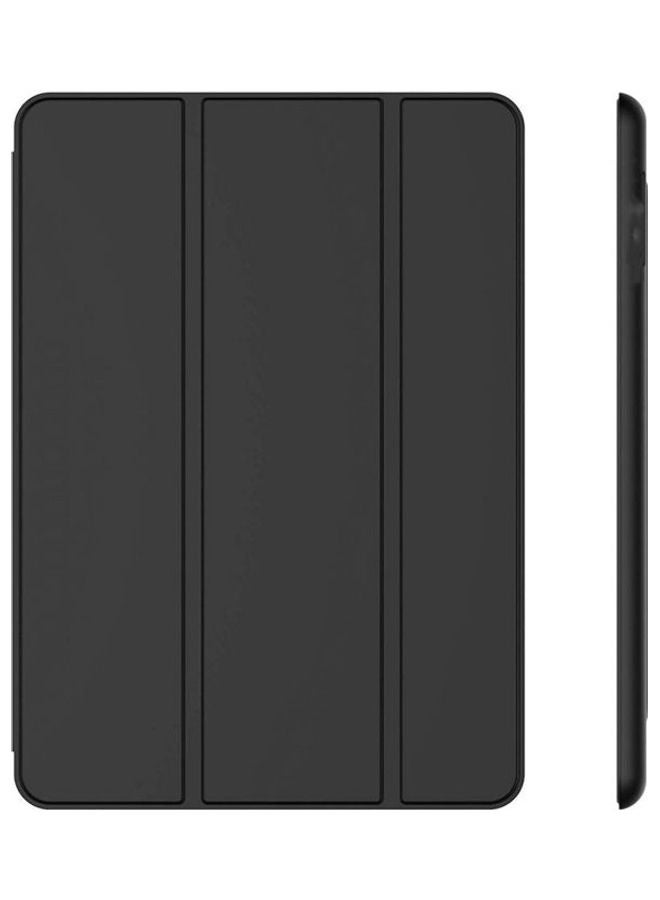 DUSALA Smart Case Cover With Auto Wake/Sleep For Apple iPad 9.7Inch 2018/2017 Model 6th/5th Generation Black