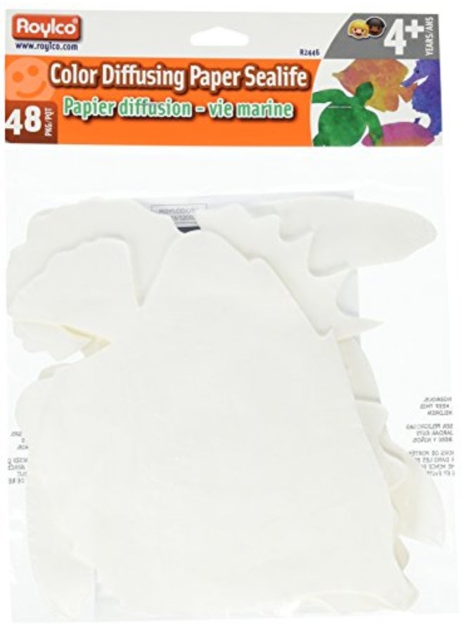 Roylco Color Diffusing Sealife Shapes - Image 1