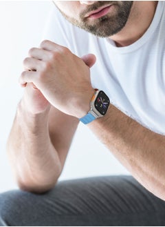 blupebble Silicone Reversible Magnetic Strap for Apple Watch Ultra 49/45/44/42MM Compatible with Series 8 | 7 | 6 | 5 | 4 | 3 | SE  - Image 5