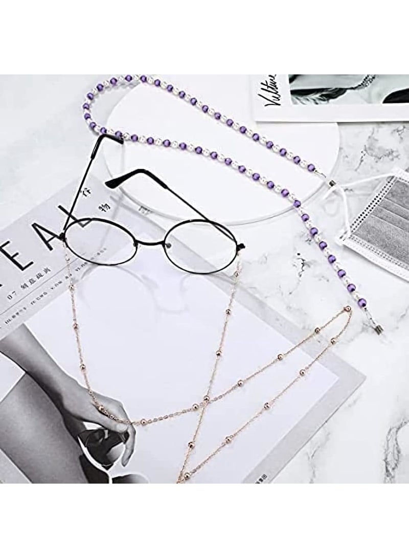 SOLARAE Eyeglasses Chains Beaded Sunglasses Strap Holder Elegant Eyewear Retainer Chain 8 Styles, One Size - Image 3