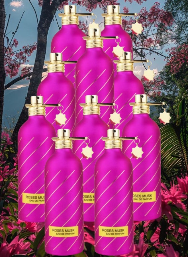 بيليزا 10 قطع عطر روزيز مسك 100مل - Image 1