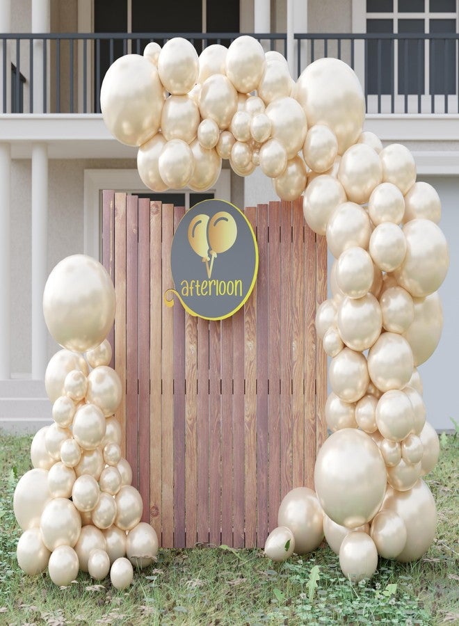 Balloon Red AFTERLOON® Biodegradable Balloons 116pcs Pearl White Ivory Double Stuffed Balloon Different Size 5/10/12/18 Inch Garland Arch kit for Wedding Bride to be Engagement Bridal Shower Birthday Baby Party - Image 3