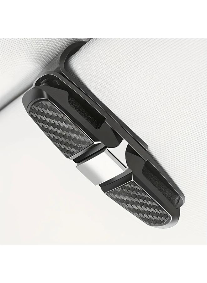 Golden Car Visor Glasses Holder Rotatable Eyewear Storage Clip Essential Car Accessory - Image 4