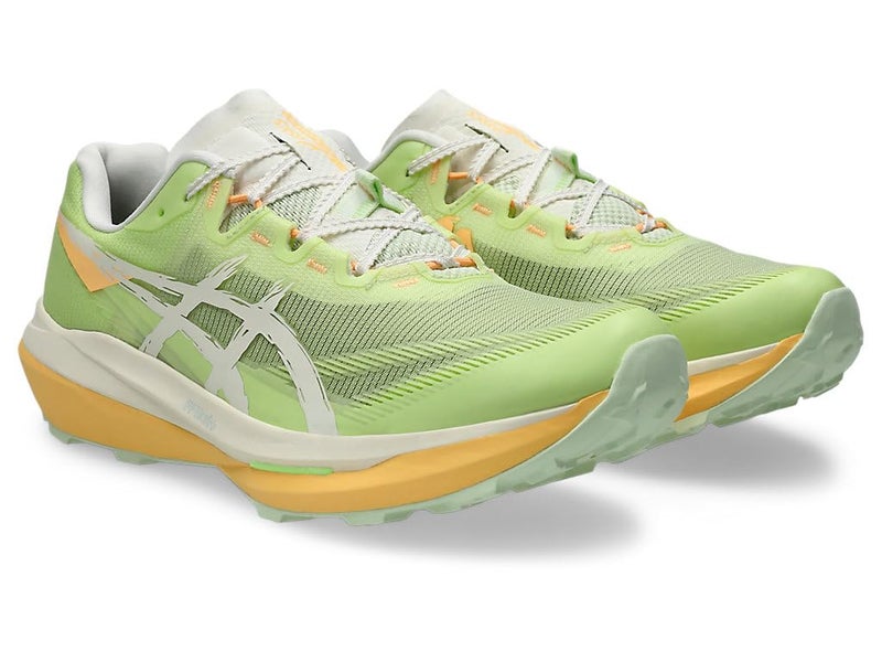 ASICS Unisex FUJISPEED 4 Lime Green/Cream Running Shoes - 5 UK Men/ 4 UK Women (1013A179.300) - Image 4