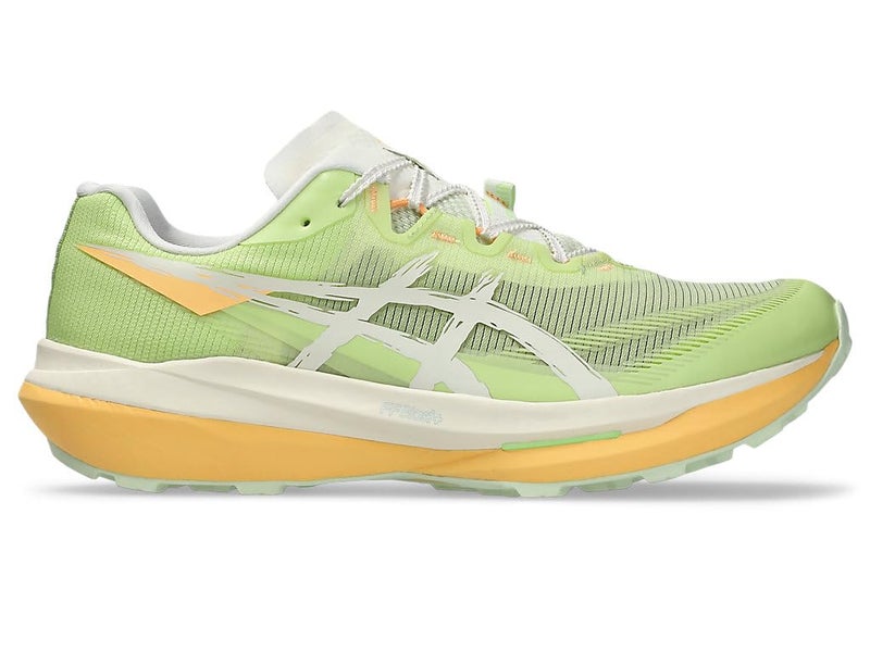 ASICS Unisex FUJISPEED 4 Lime Green/Cream Running Shoes - 5 UK Men/ 4 UK Women (1013A179.300) - Image 1