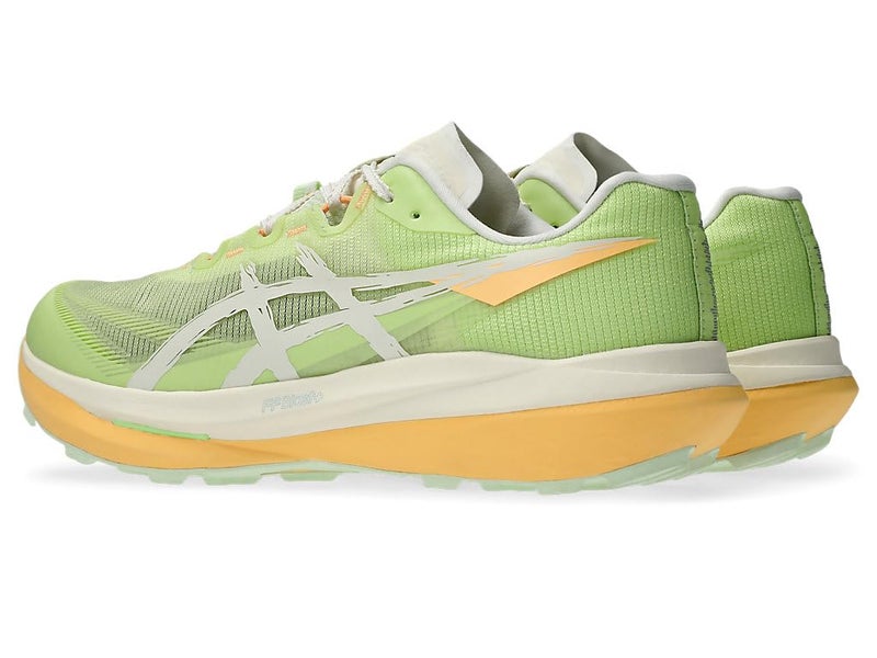 ASICS Unisex FUJISPEED 4 Lime Green/Cream Running Shoes - 5 UK Men/ 4 UK Women (1013A179.300) - Image 5