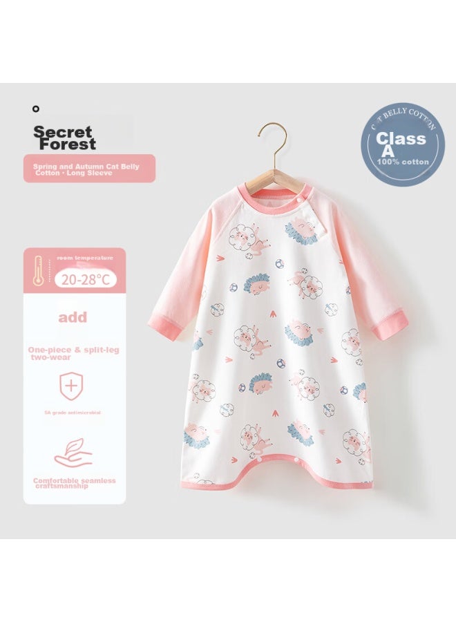 Beptides Beipesi Baby Sleeping Bag, Spring And Autumn Thin Style, Infant Sleepwear, Anti-kick Blanket, Children's Nightgown, Onesie, New Style  - Image 1
