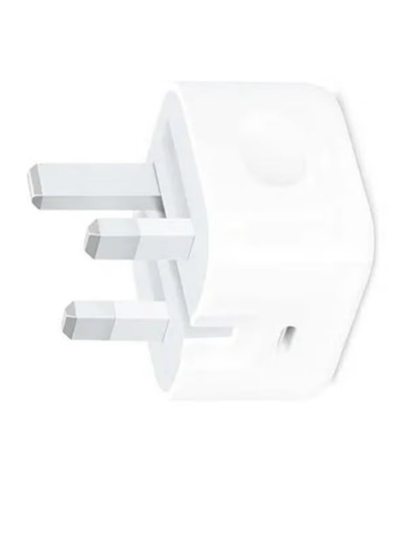 Generic - 2 in 1 Pack of 20W USB-C Power Adapter and USB-C to Lightning Cable 1m white - Image 1