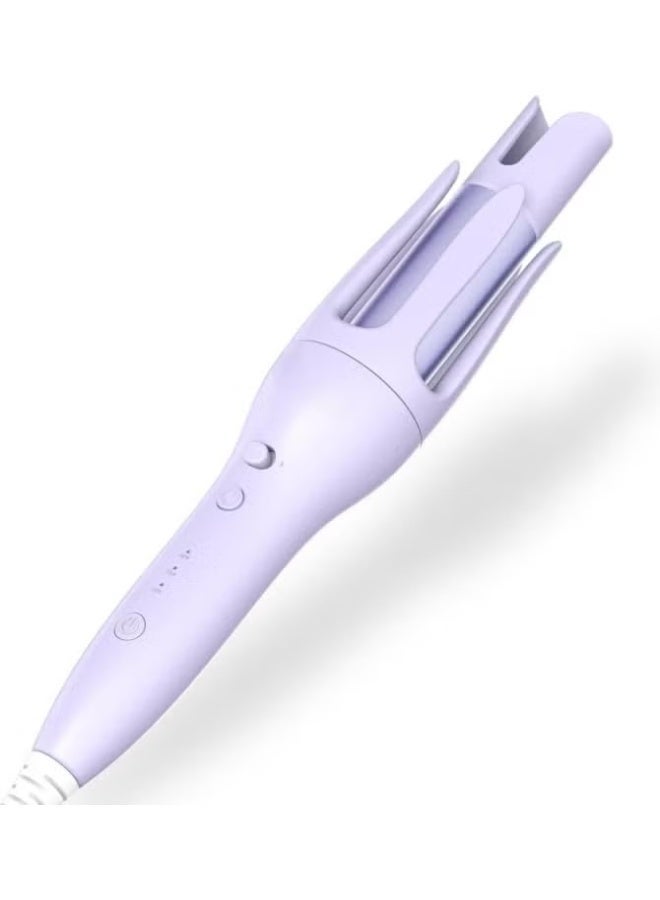 Derovan 1.25″ Automatic Rotating Curling Iron – Fast‑Heating Anti‑Scald Ionic Hair Curler for Beach Waves & Soft Curls, Professional Curly Hair Tool, Suitable for Men and Women - Image 1