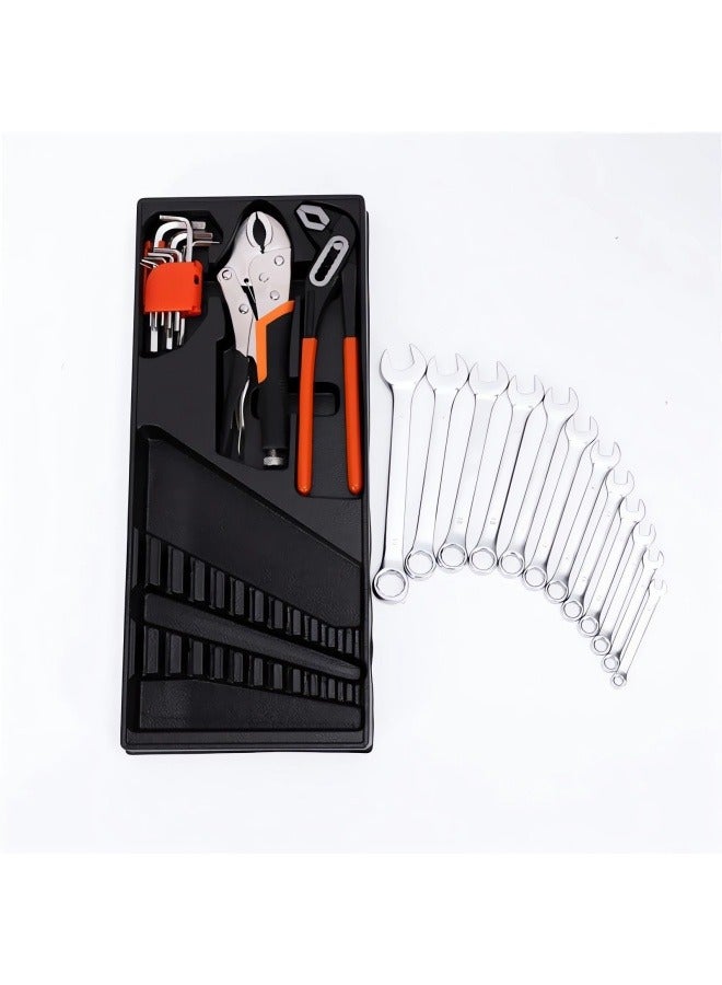 ALongDeng 85 Pcs Home Repair Tool Kit with Toolbox Storage Case  Complete Tool Set with Screwdriver Hammer Tools for Household Auto Apartment Garage Maintenance  DIY Projects - Image 5