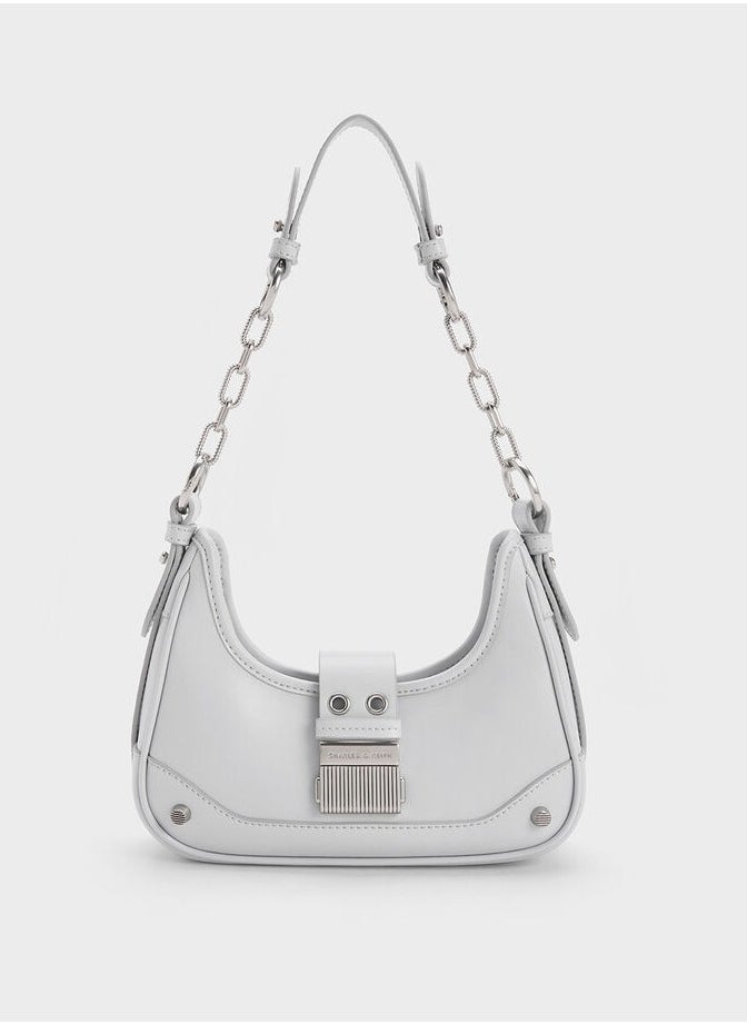 Charles & Keith Winslet Belted Hobo Bag  - Image 1