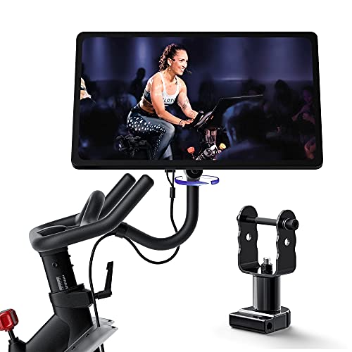 COOLWUFAN حامل شاشة COOLWUFAN للدراجة Peloton، دوران 360° شاشة محسّنة لضبط الشاشة لدراجات Peloton (غير متوافق مع دراجة Peloton Bike+)  - Image 1
