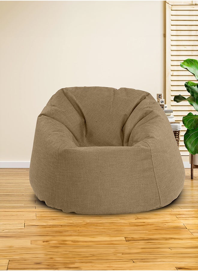 In-House - Solly | Linen Bean Bag Chair with EPS Beads Filing - Image 1