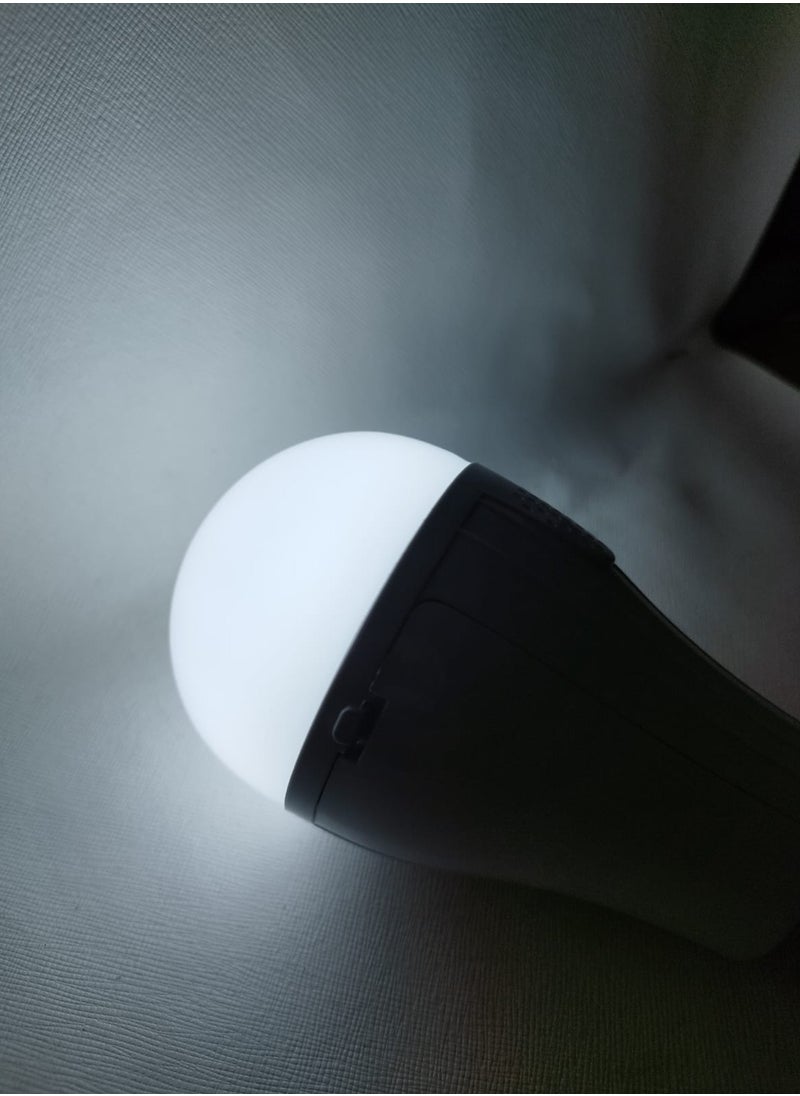 Generic Sea-Torg emergency bulb that works in the chandelier before and after a power outage, 12 watt white lighting, equipped with 2 rechargeable batteries.  - Image 4