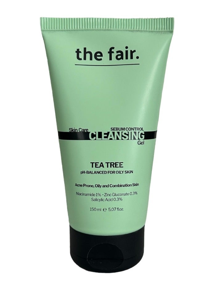 the fair. Tea Tree Sebum Control Cleansing Gel 150ML  - Image 1