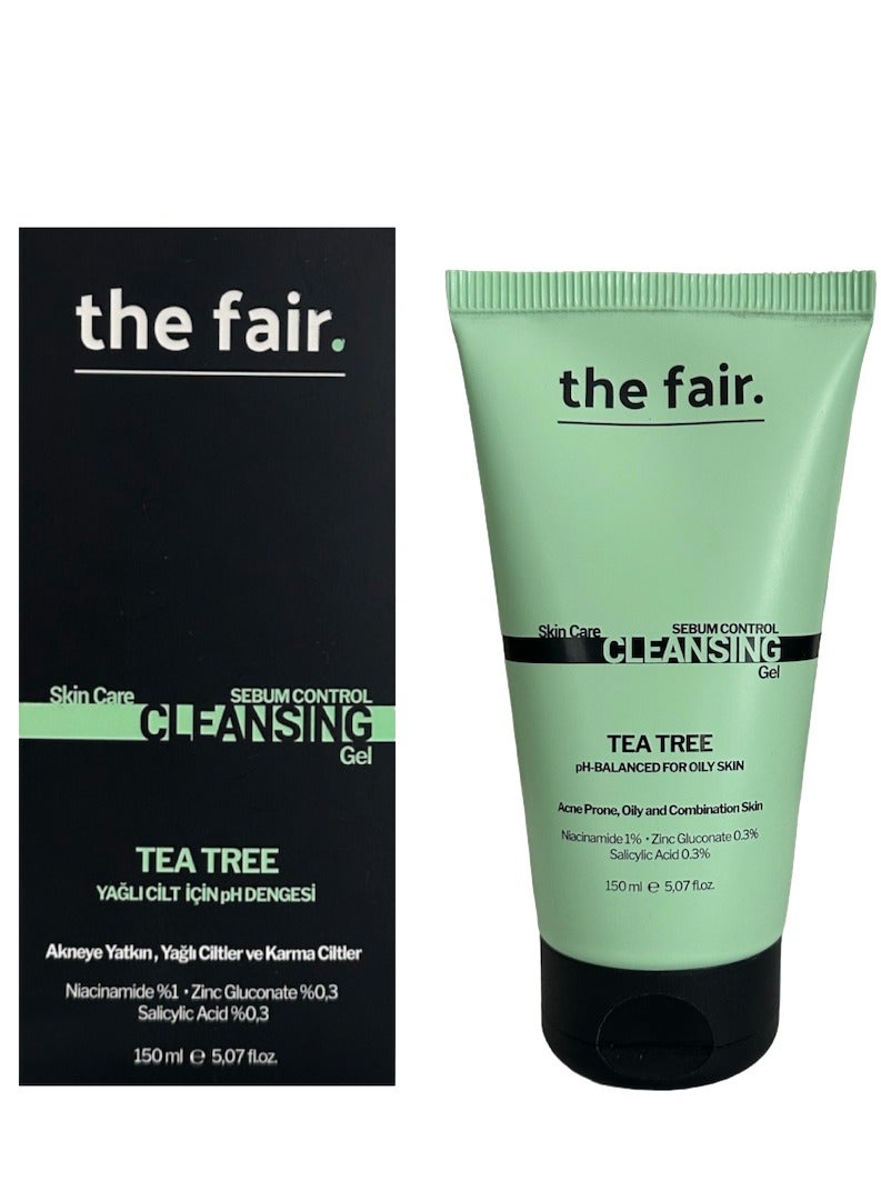 the fair. Tea Tree Sebum Control Cleansing Gel 150ML  - Image 2