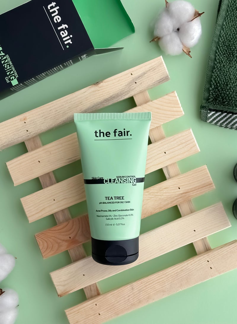 the fair. Tea Tree Sebum Control Cleansing Gel 150ML  - Image 3
