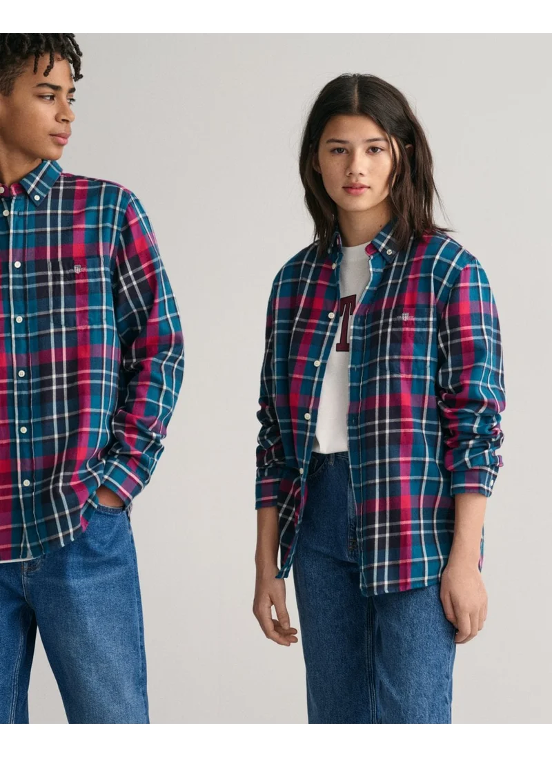 GANT Gant Teens Shield Shield Checked Shirt