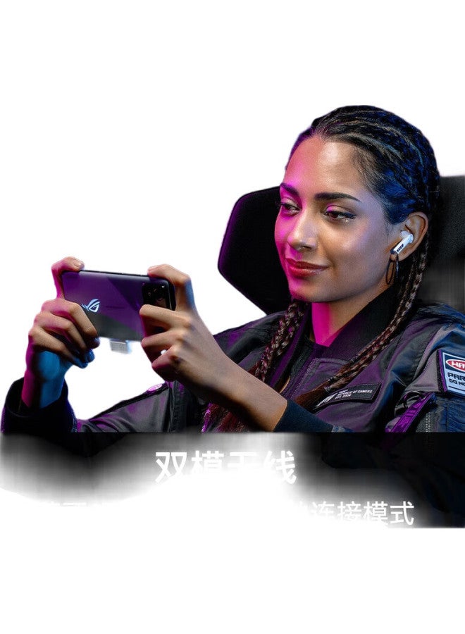 Rog Descends Tws Speednova True Wireless In-Ear Gaming Headphones, Bluetooth Wireless, Gaming Phone Accessory, Sports Earphones, Active Noise Cancellation, Black - Image 1