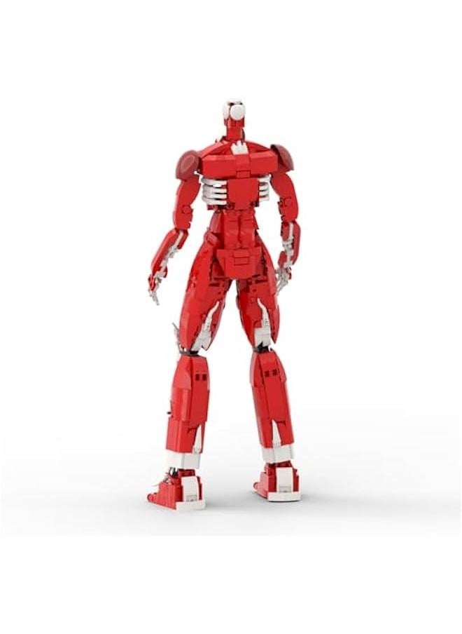 Attack on Titan Building Block Toys, Colossus Titan Cool Red Action Figure Adventure World Creative Models for Display Collection, Suitable for Adults Boys Girls Fans Kids Aged 6+ (953 PCS)  - Image 3