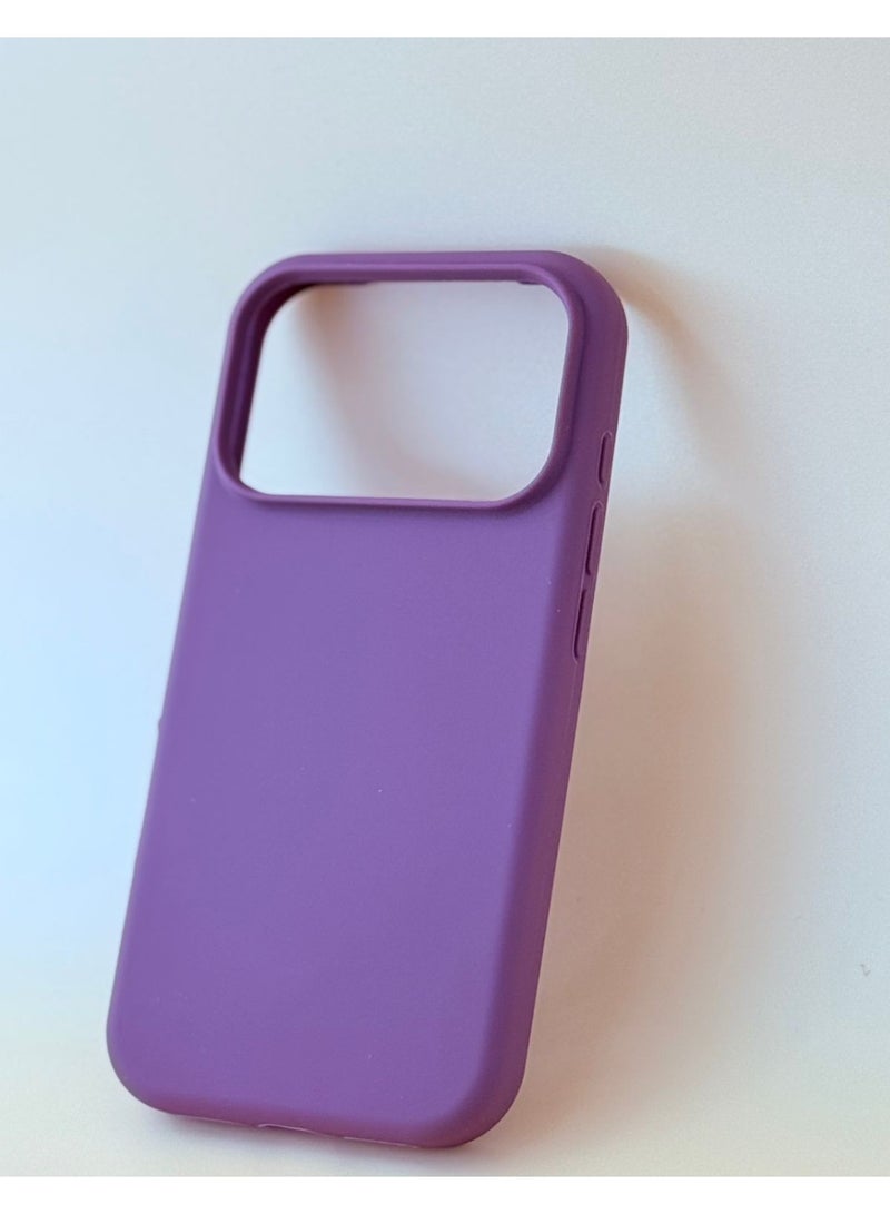 Cat - Cot غطاء سيليكون لأبل آيفون 17 برو - بنفسجي - Image 5