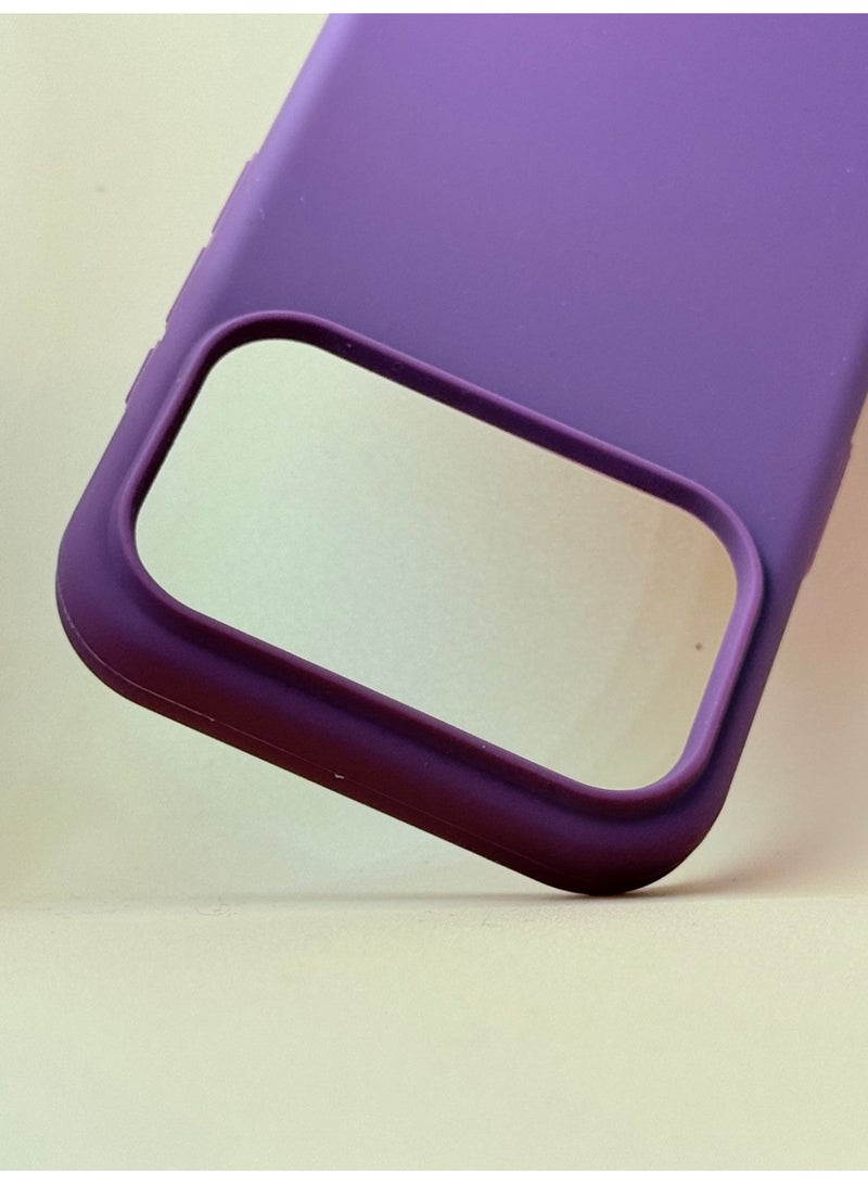 Cat - Cot غطاء سيليكون لأبل آيفون 17 برو - بنفسجي - Image 2