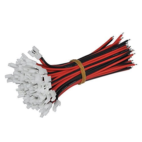 FLY RC 10 Pairs 2.0mm Spade 2P Cable Lead Plug Connector Male and Female for 1S Lipo Battery Charging Drone Syma X5C X5SW SNAPTAIN S5C - Image 4