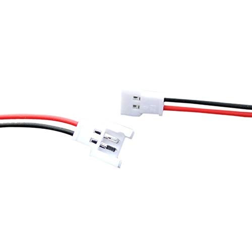 FLY RC 10 Pairs 2.0mm Spade 2P Cable Lead Plug Connector Male and Female for 1S Lipo Battery Charging Drone Syma X5C X5SW SNAPTAIN S5C - Image 2
