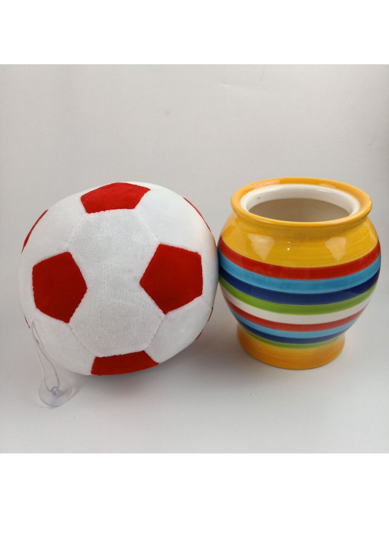 Football Plush Stuffed Soft Ball Kids Toy Home Sofa Decor 20 x 10 x 20 cm - pzsku/Z04D44BEB499EC7DFB153Z/45/_/1682509486/55532f17-8a4a-4e78-ade5-f4a2b0a5bfde