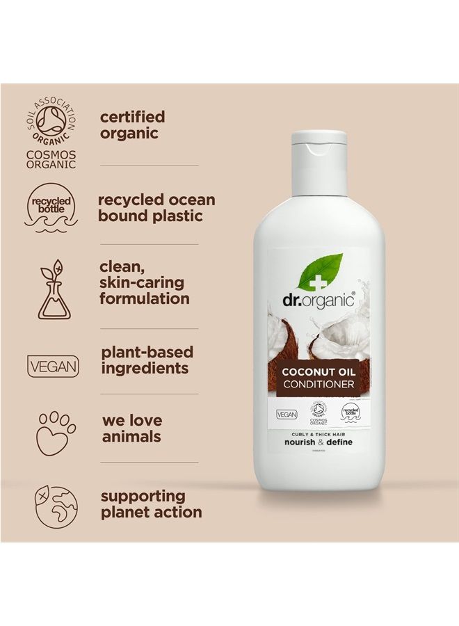 dr.organic Organic Doctor Organic Virgin Coconut Oil Conditioner, 9 fl.oz. - Image 4