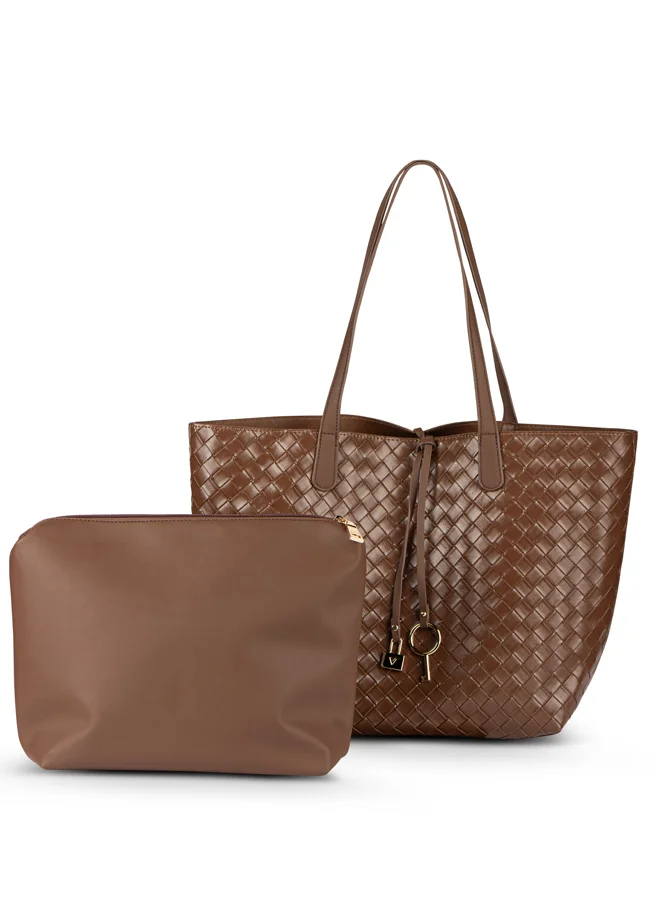 Vincci Brown Women Tote Bag for Women | Best Price UAE
