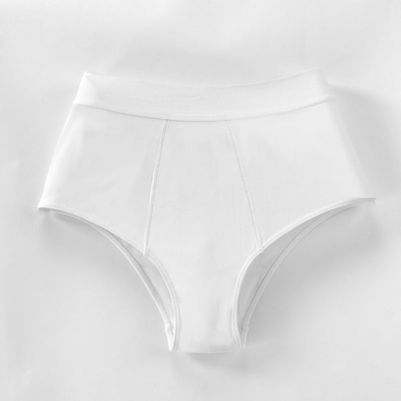 High Waist Plus Size Ladies Underwear Invisible Breathable Combed Cotton Close-Fitting Briefs Explosions Support Generation - Image 1