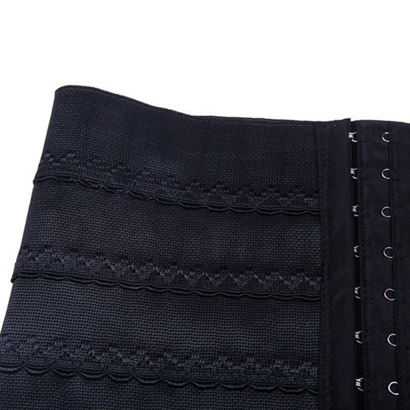 2pcs Waist Tummy Breathable Seamless Shaper Corset Girdle Costume Supplies Clothes Accessories for Woman (S Size, Black) - Image 5