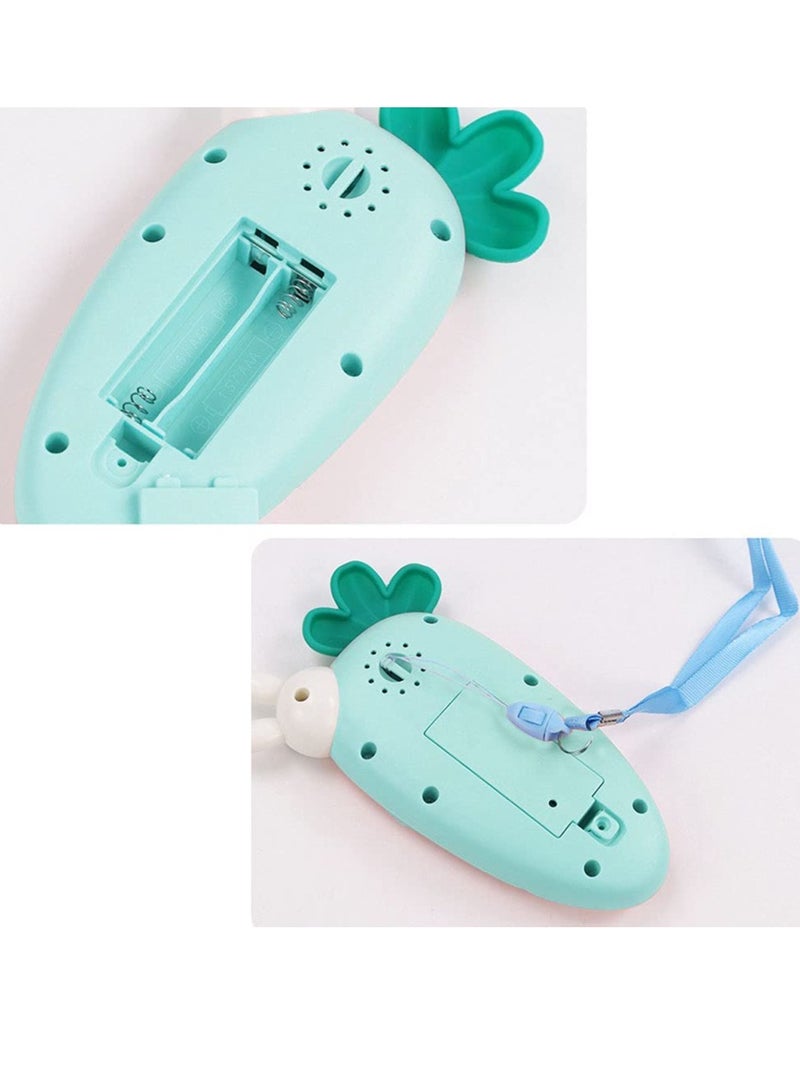 SYOSI Toddler Phone Toy Sound Toy Early Educational Mobiles Phone Carrot Shape Simulation Cellphone Mobile Phone Gift for Kids 0 12 Months - Image 5