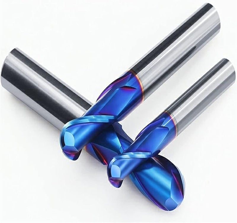 HRC 65 مطحنة نهاية كروية 2 فلوت كربيد CNC قاطع حلزوني R2 0xD4xL100 - Image 4