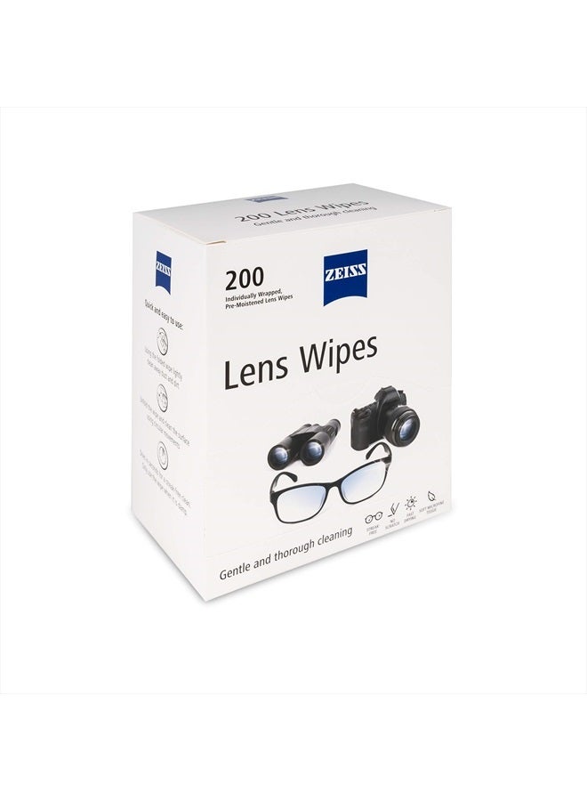 Zeiss Pre-Moistened Lens Cleaning Wipes, 200 Count - Image 2