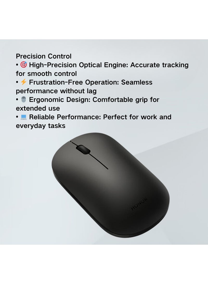 Honor Mouse 2 - Your Perfect Wireless Companion for Work, Home, and On-the-Go Computing Black - Image 5