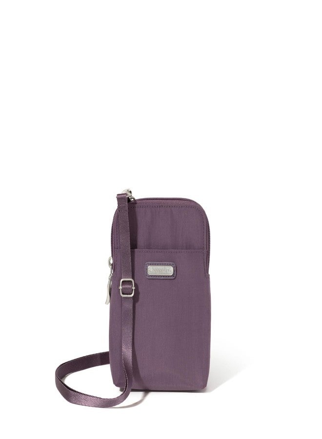 Baggallini Take Two RFID Bryant Crossbody - 5x7.25" Lightweight Small Phone Wallet Crossbody Bag - Nylon Travel Purse - Image 1
