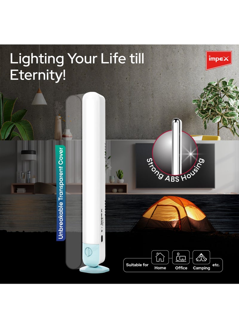 Impex Rechargeable LED Lantern with 64 PCS 0.5W SMD LED, 4500mAh Li-ion Battery, Light Dimmer, Charge Indicator, 6V DC Socket, 12 Hours Charging Time, 5-10 Hours Working Time, 10000 Hours LED Lifetime -  IL 700  - Image 3