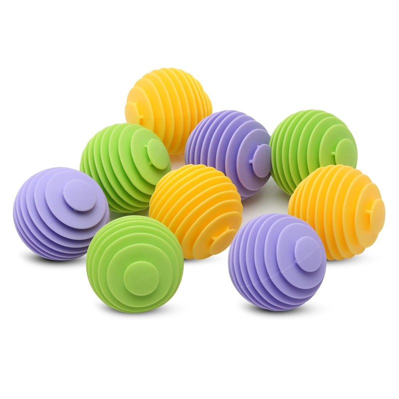 Reusable Dryer Balls: Eco-Friendly Fabric Softener Alternative - Static Cling Reducer, Wrinkle Reducing Laundry Accessory for Home Laundry Use - Image 1