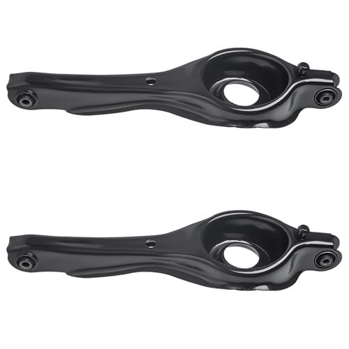 KEYOOG 2Pc Set K641244 Rear Lower Rearward Control Arm Assembly Fit For 20002011 Ford Focus Passenger Driver Side Suspension - Image 1