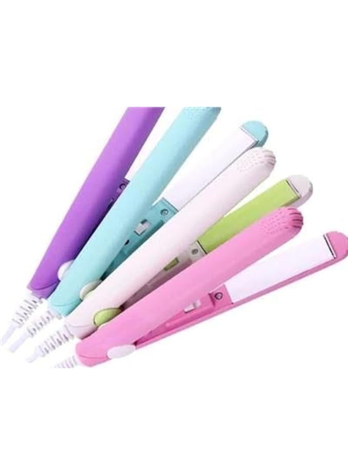 Portable Mini Hair Straightener for Women, Suitable for Women Short Hair and Beard (Multicolor), Ceramic - Image 2